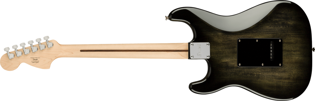Squier Affinity Series Stratocaster FMT HSS Electric Guitar - Black Burst