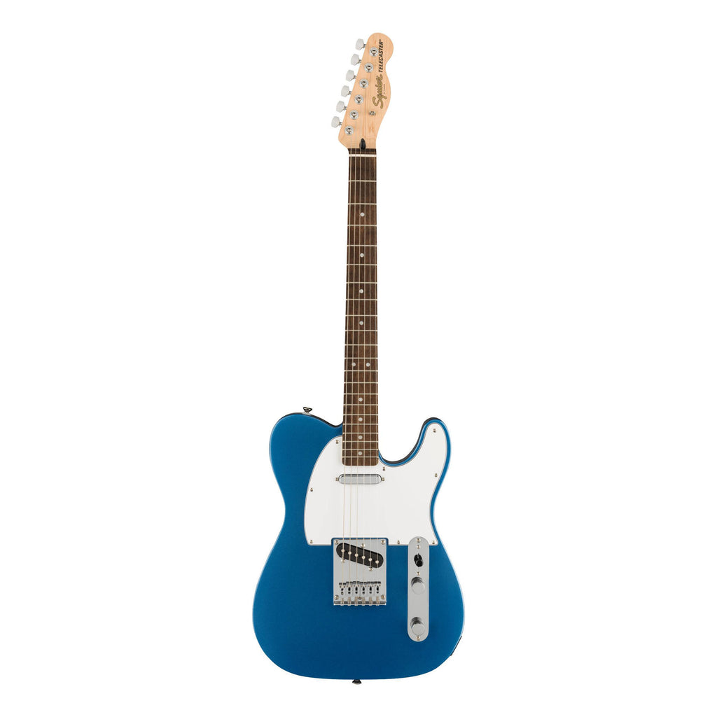 Squier Affinity Series Telecaster, Laurel Fingerboard, White Pickguard, Lake Placid Blue