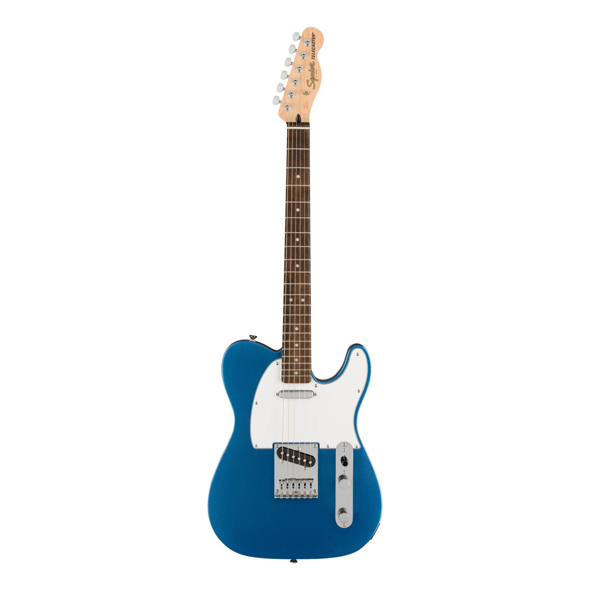 Squier Affinity Series Telecaster, Laurel Fingerboard, White Pickguard, Lake Placid Blue