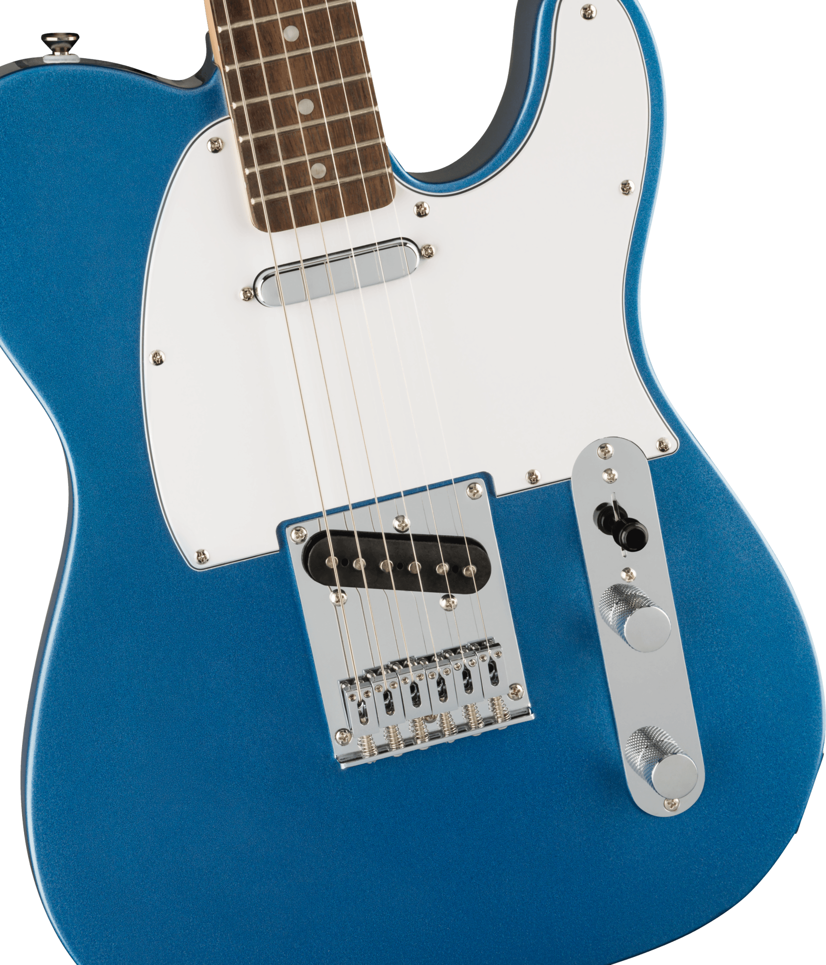 Squier Affinity Series Telecaster, Laurel Fingerboard, White Pickguard, Lake Placid Blue