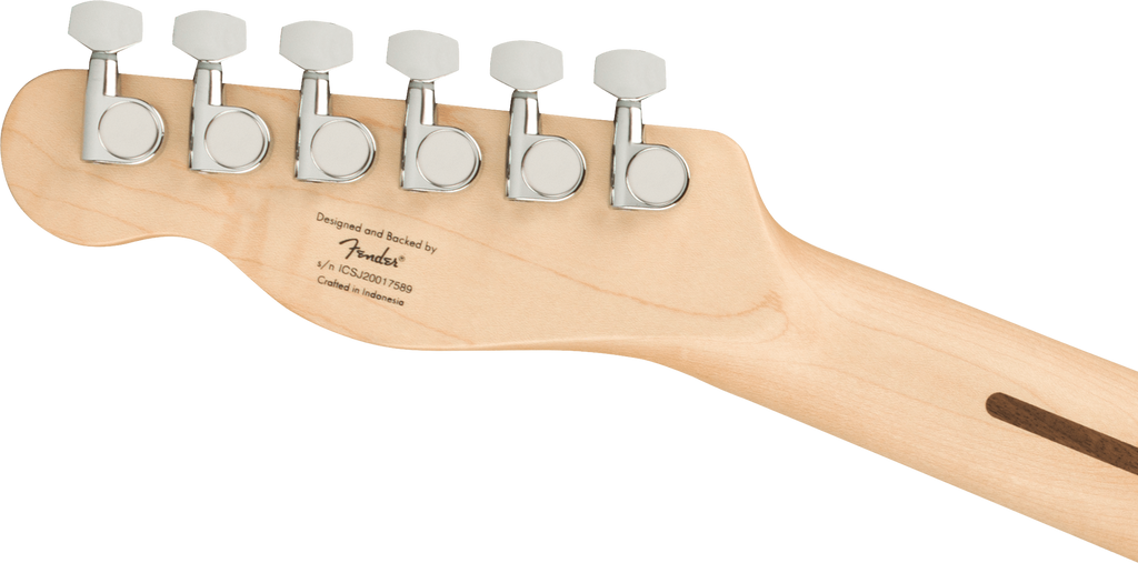 Squier Affinity Series Telecaster, Laurel Fingerboard, White Pickguard, Lake Placid Blue