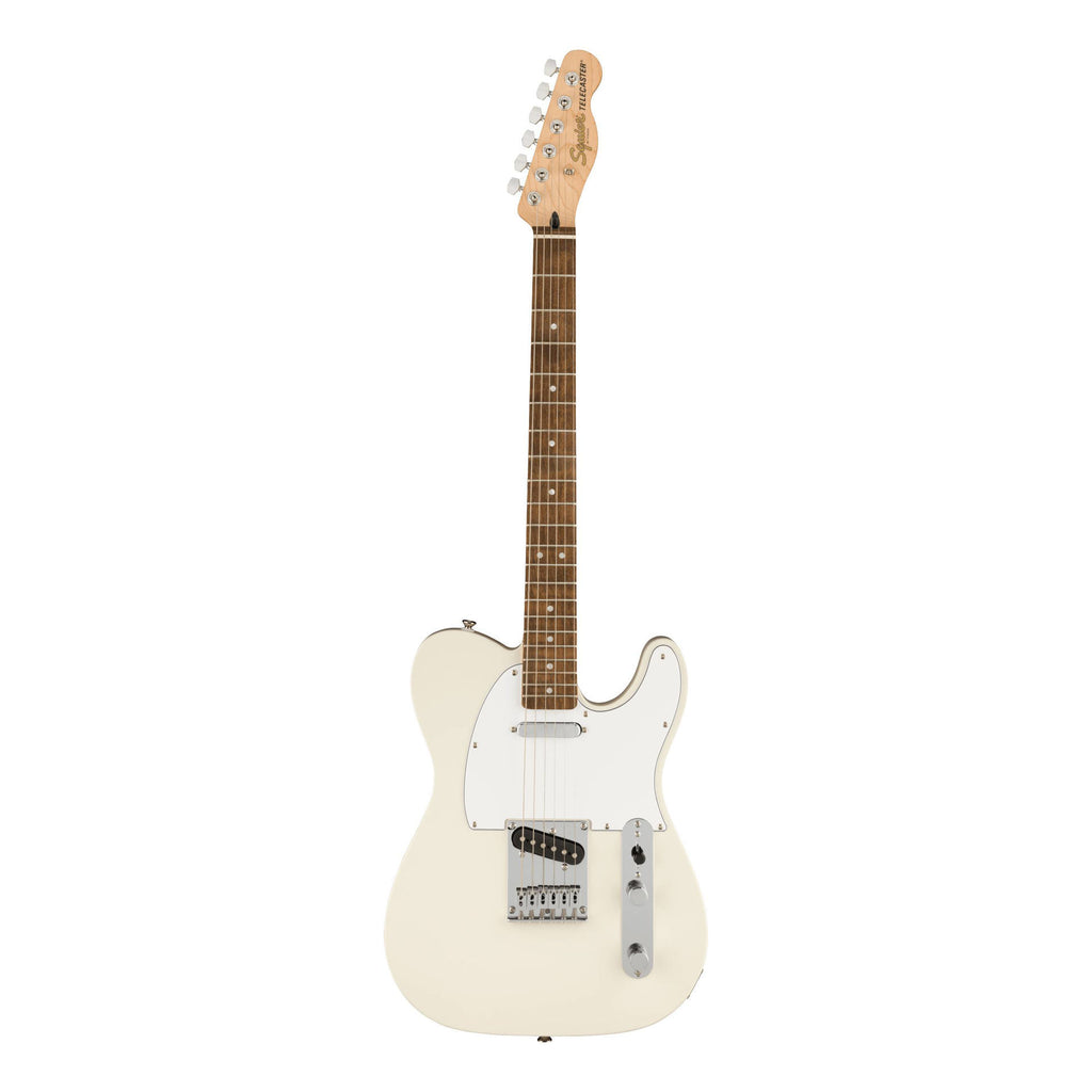 Squier Affinity Series Telecaster Electric Guitar with Laurel Fretboard - Olympic White