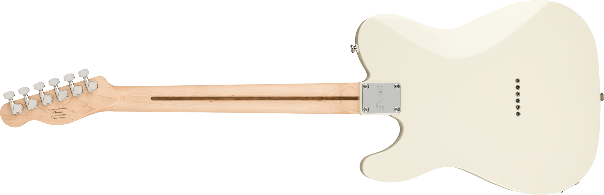 Squier Affinity Series Telecaster Electric Guitar with Laurel Fretboard - Olympic White