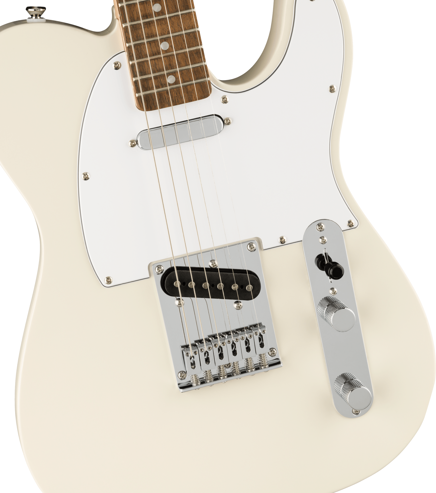 Squier Affinity Series Telecaster Electric Guitar with Laurel Fretboard - Olympic White