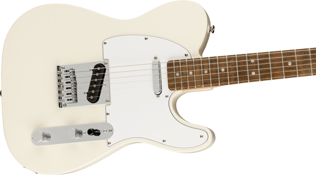 Squier Affinity Series Telecaster Electric Guitar with Laurel Fretboard - Olympic White
