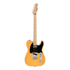 Squier Affinity Series Telecaster, Maple Fingerboard, Black Pickguard, Butterscotch Blonde