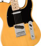 Squier Affinity Series Telecaster, Maple Fingerboard, Black Pickguard, Butterscotch Blonde