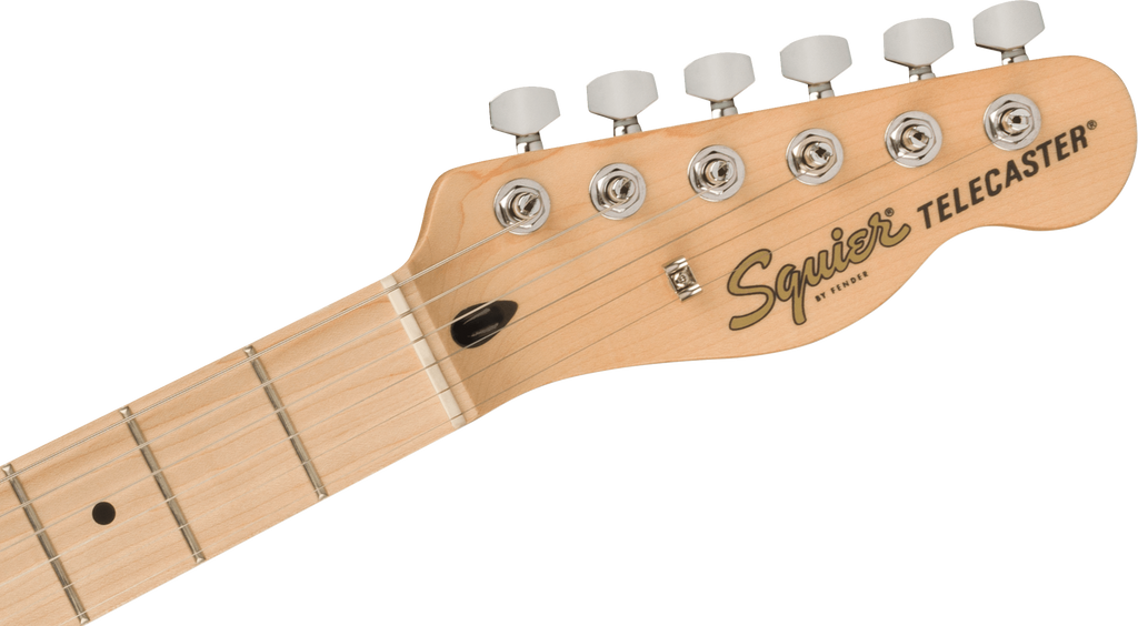 Squier Affinity Series Telecaster, Maple Fingerboard, Black Pickguard, Butterscotch Blonde