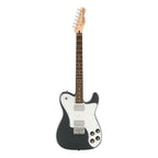 Squier Affinity Series Telecaster Deluxe, Laurel Fingerboard, White Pickguard, Charcoal Frost Metallic