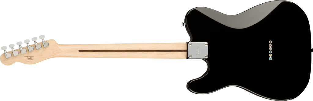 Squier Affinity Series Telecaster Deluxe, Maple Fingerboard, Black Pickguard, Black