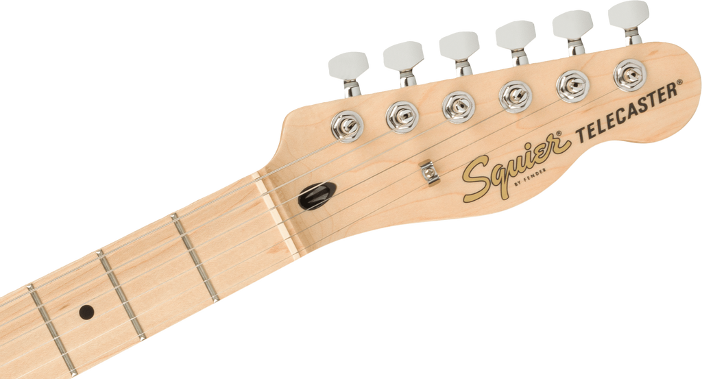 Squier Affinity Series Telecaster Deluxe, Maple Fingerboard, Black Pickguard, Black