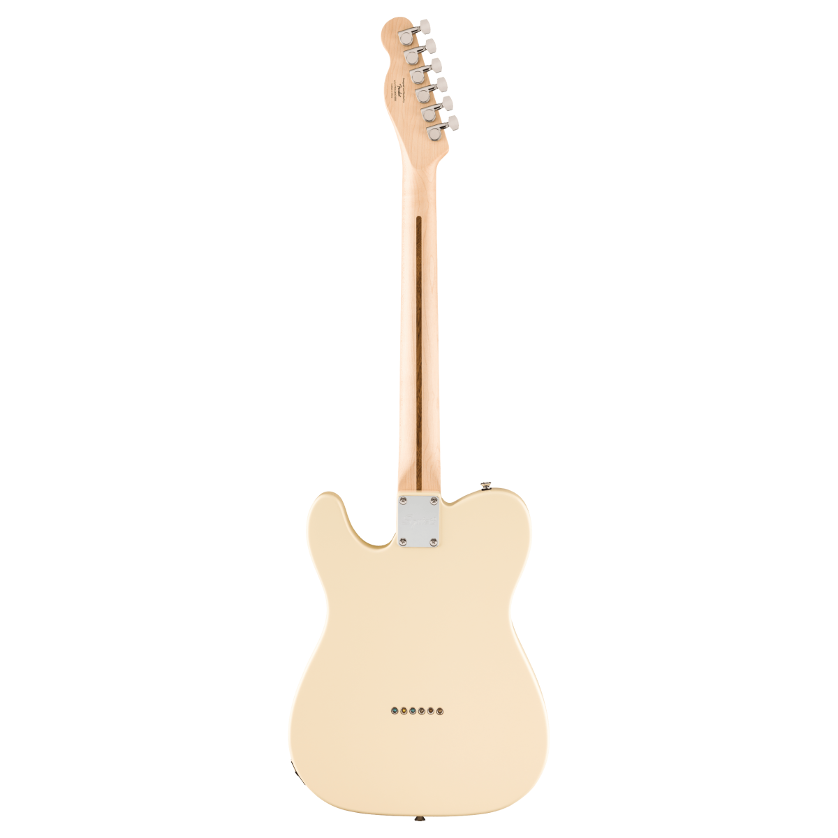 Squier Affinity Telecaster Thinline Electric Guitar with Laurel Fretboard - Olympic White