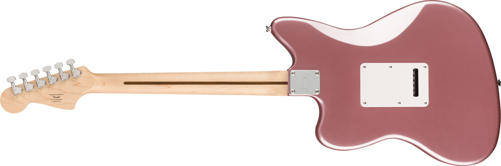 Squier Affinity Series Jazzmaster, Laurel Fingerboard, White Pickguard, Burgundy Mist