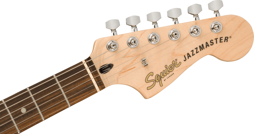 Squier Affinity Series Jazzmaster, Laurel Fingerboard, White Pickguard, Burgundy Mist