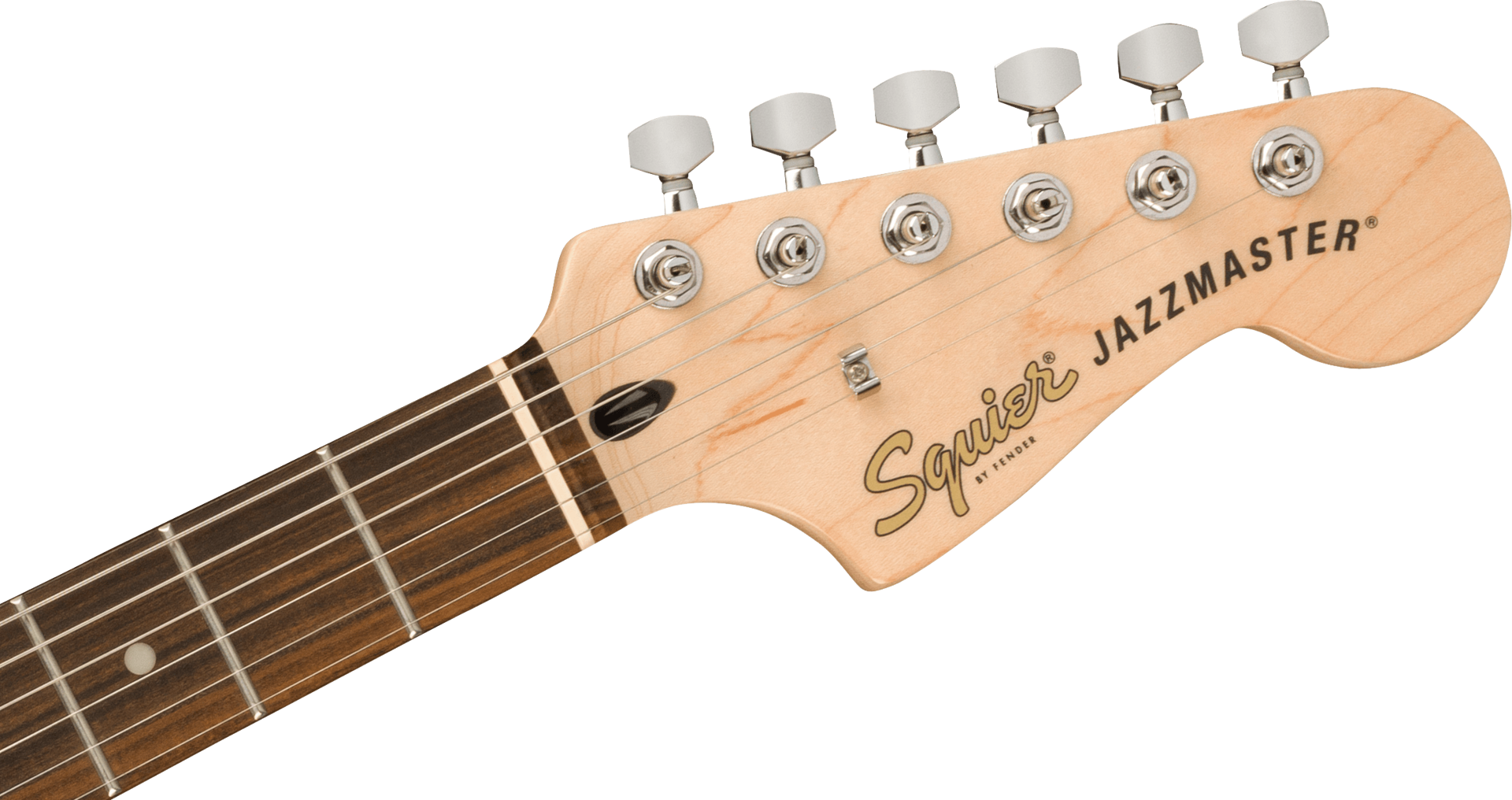 Squier Affinity Series Jazzmaster, Laurel Fingerboard, White Pickguard, Burgundy Mist