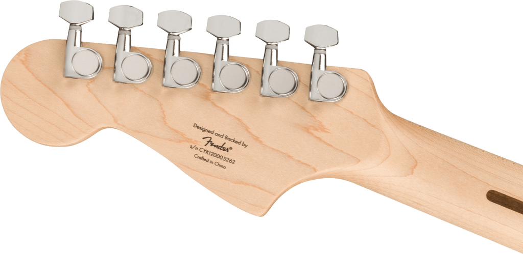 Squier Affinity Series Jazzmaster, Laurel Fingerboard, White Pickguard, Burgundy Mist