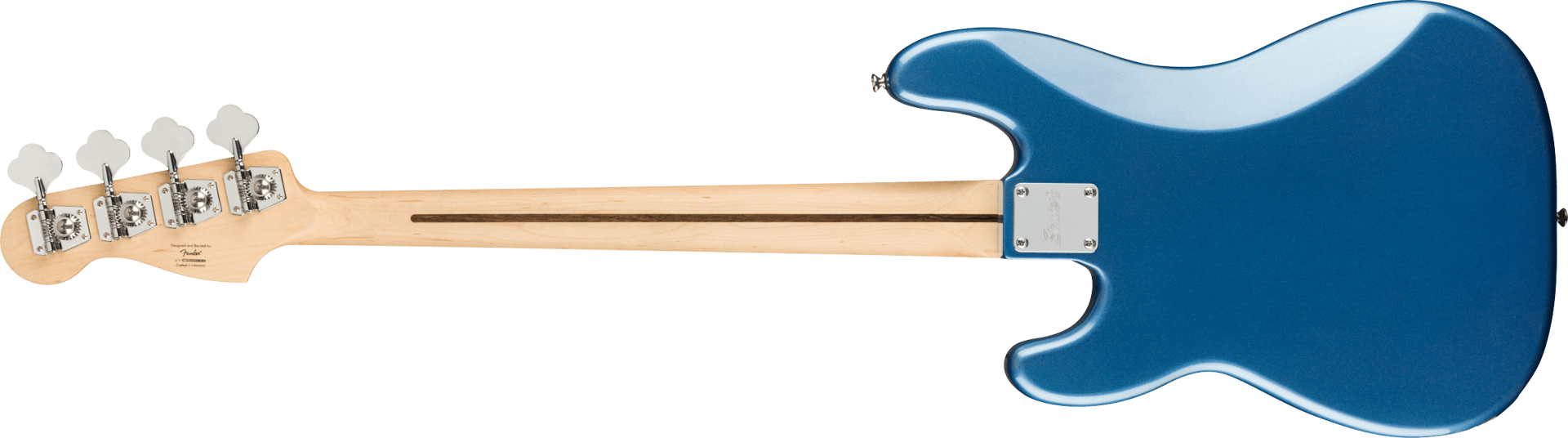 Squier Affinity Series Precision Bass PJ, Laurel Fingerboard, Black Pickguard, Lake Placid Blue