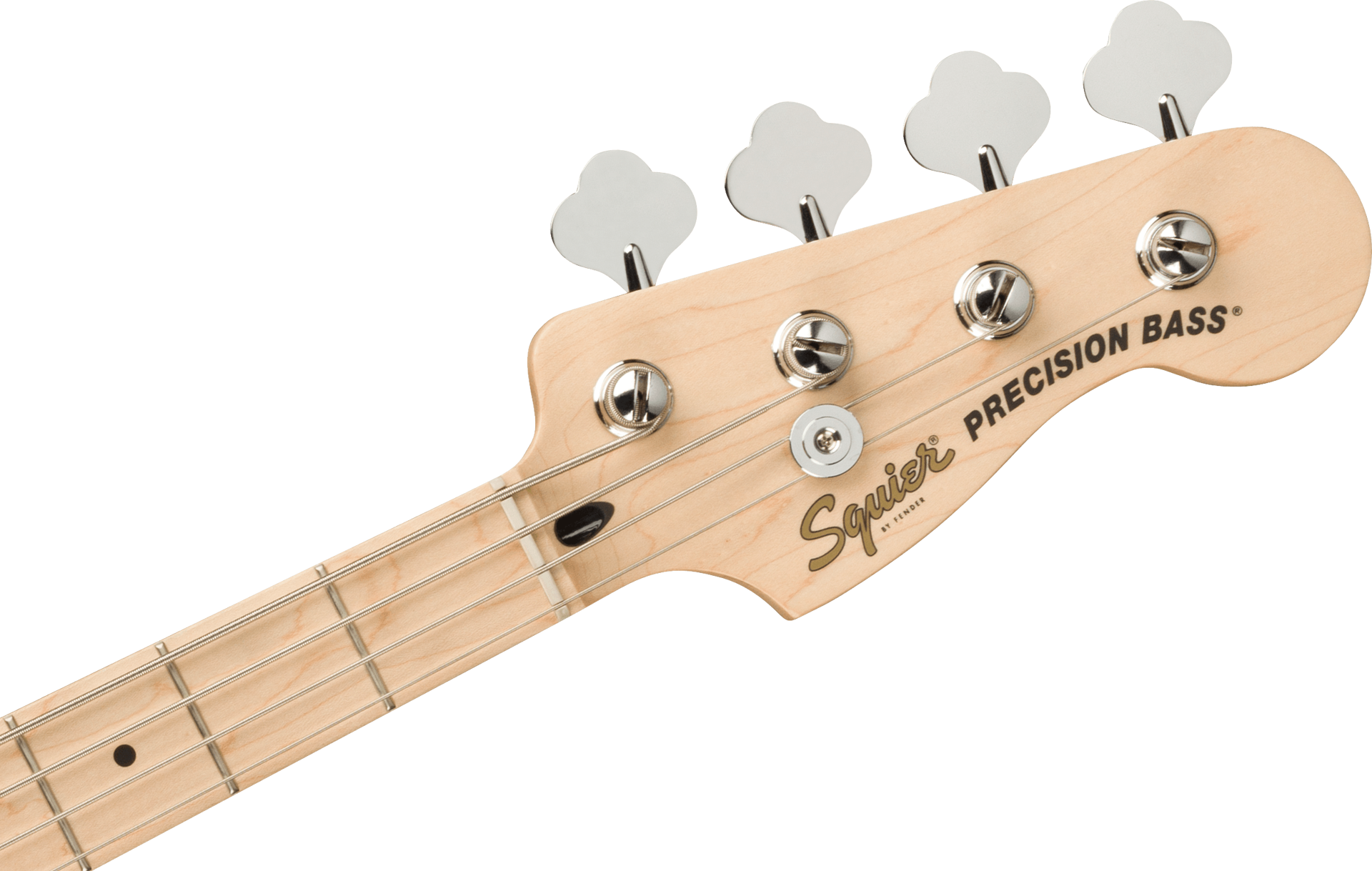 Squier Affinity Series Precision Bass PJ, Maple Fingerboard, Black Pickguard, Olympic White