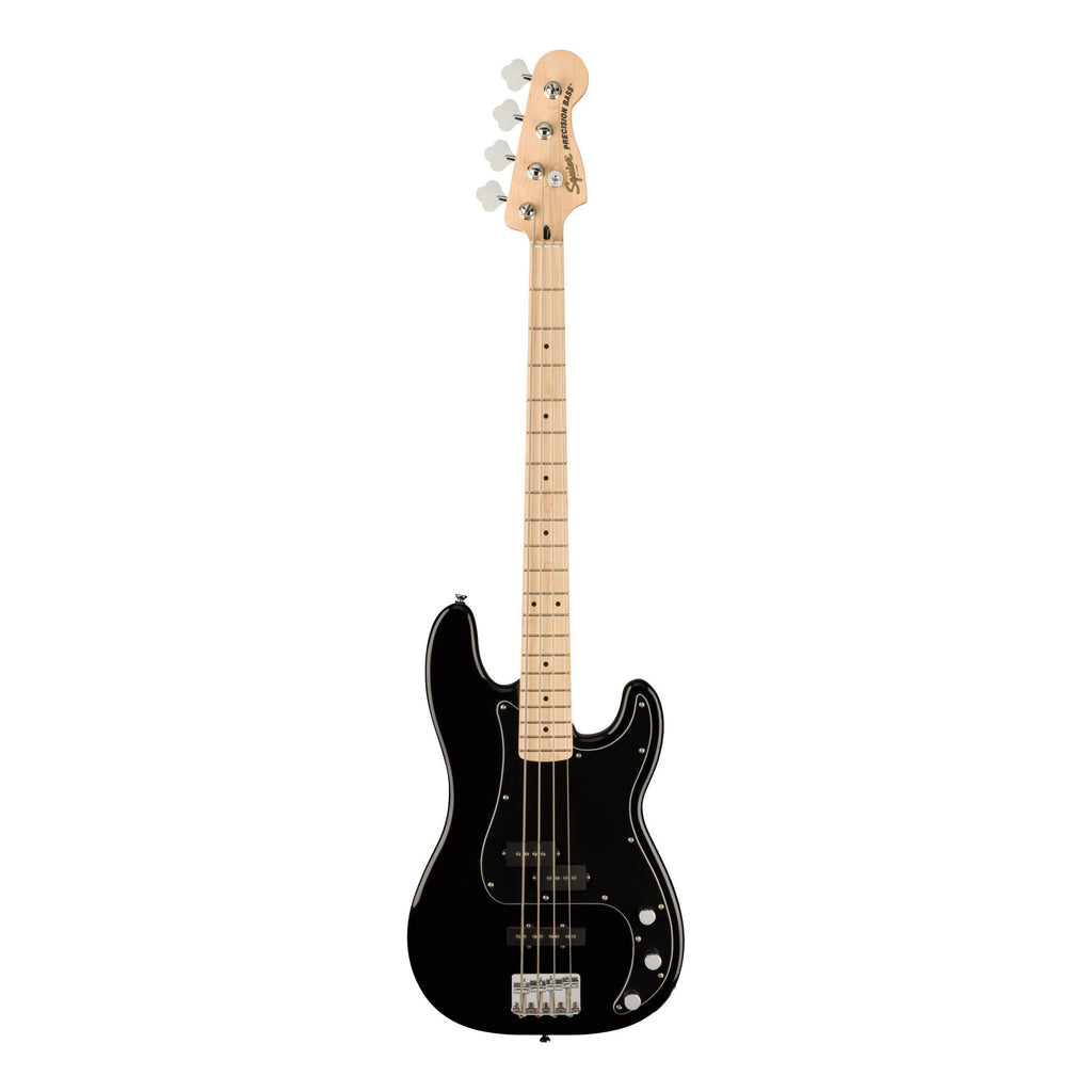 Squier Affinity Series Precision Bass PJ, Maple Fingerboard, Black Pickguard, Black