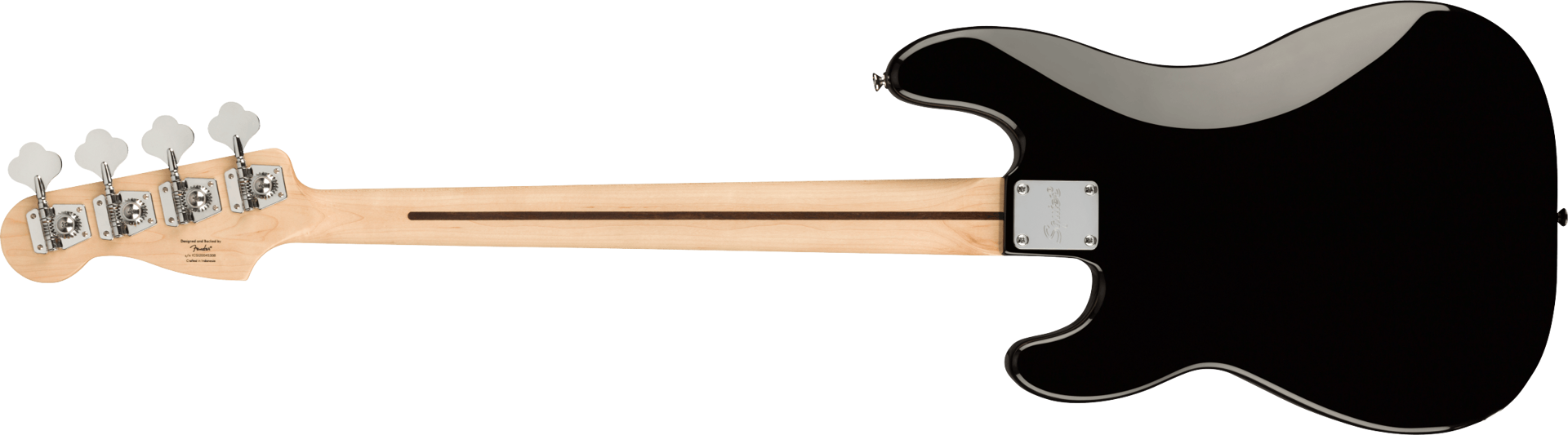 Squier Affinity Series Precision Bass PJ, Maple Fingerboard, Black Pickguard, Black