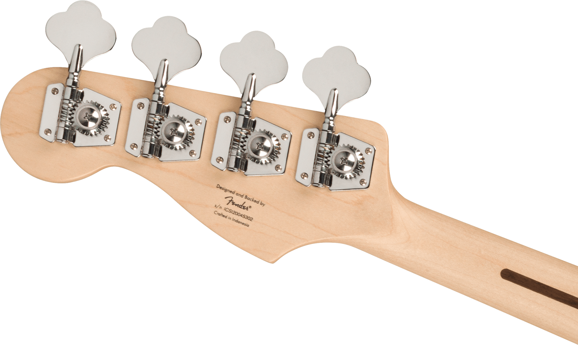 Squier Affinity Series Jazz Bass, Maple Fingerboard, White Pickguard, 3-Color Sunburst