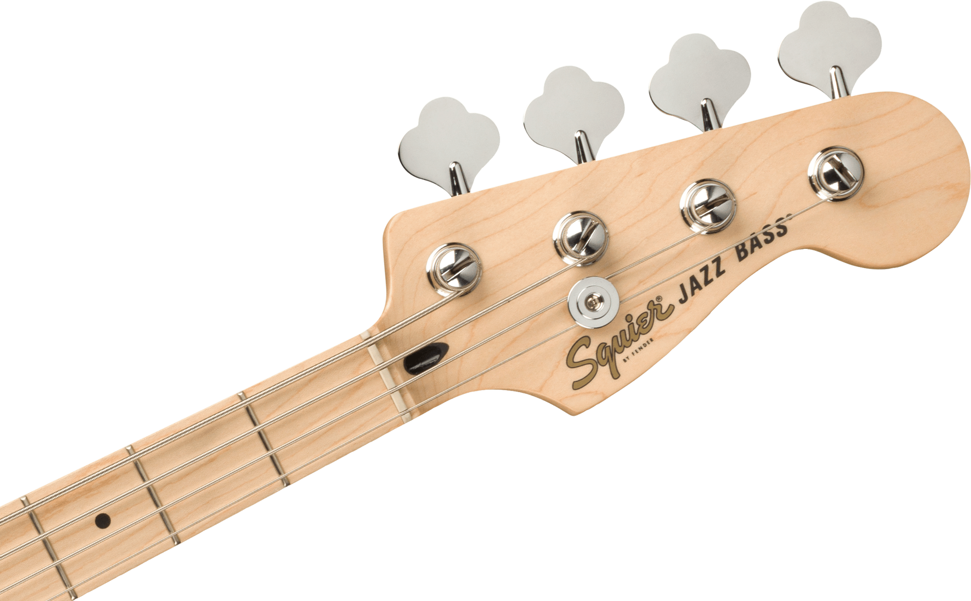 Squier Affinity Series Jazz Bass, Maple Fingerboard, Black Pickguard, Black