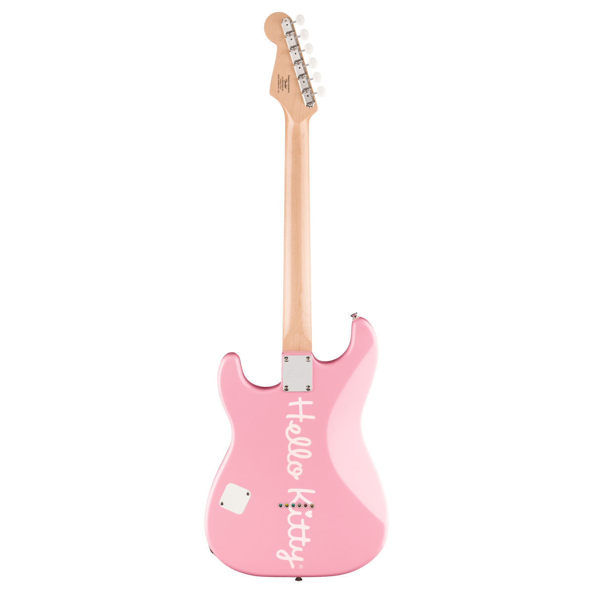 Squier Limited Edition Hello Kitty Stratocaster Electric Guitar - Pink
