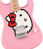 Squier Limited Edition Hello Kitty Stratocaster Electric Guitar - Pink