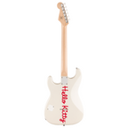 Squier X Hello Kitty Stratocaster Electric Guitar - White