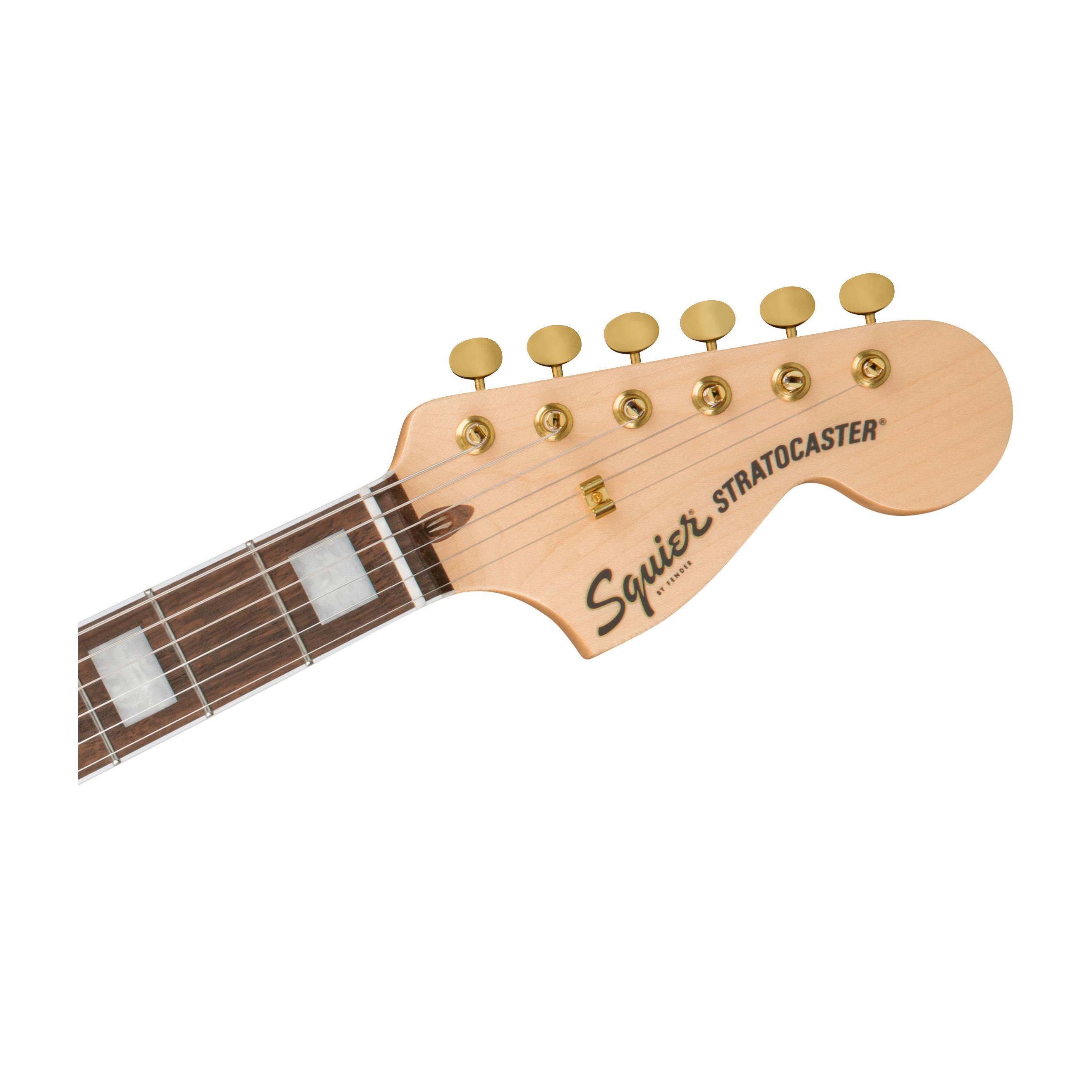 Squier 40th Anniversary Gold Edition Stratocaster Electric Guitar - Sienna Sunburst