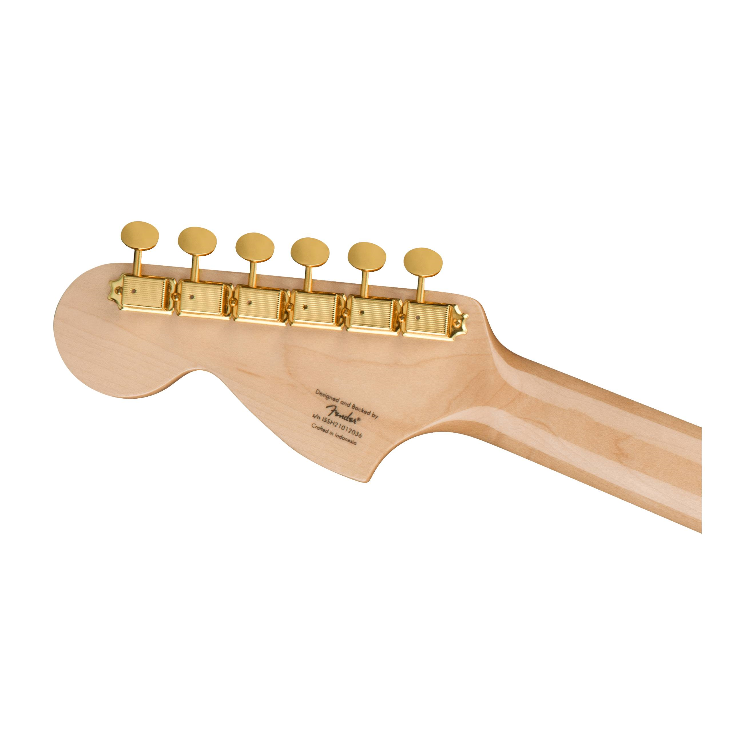 Squier 40th Anniversary Gold Edition Stratocaster Electric Guitar - Sienna Sunburst