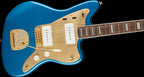 Squier 40th Anniversary Jazzmaster Gold Edition Electric Guitar - Lake Placid Blue