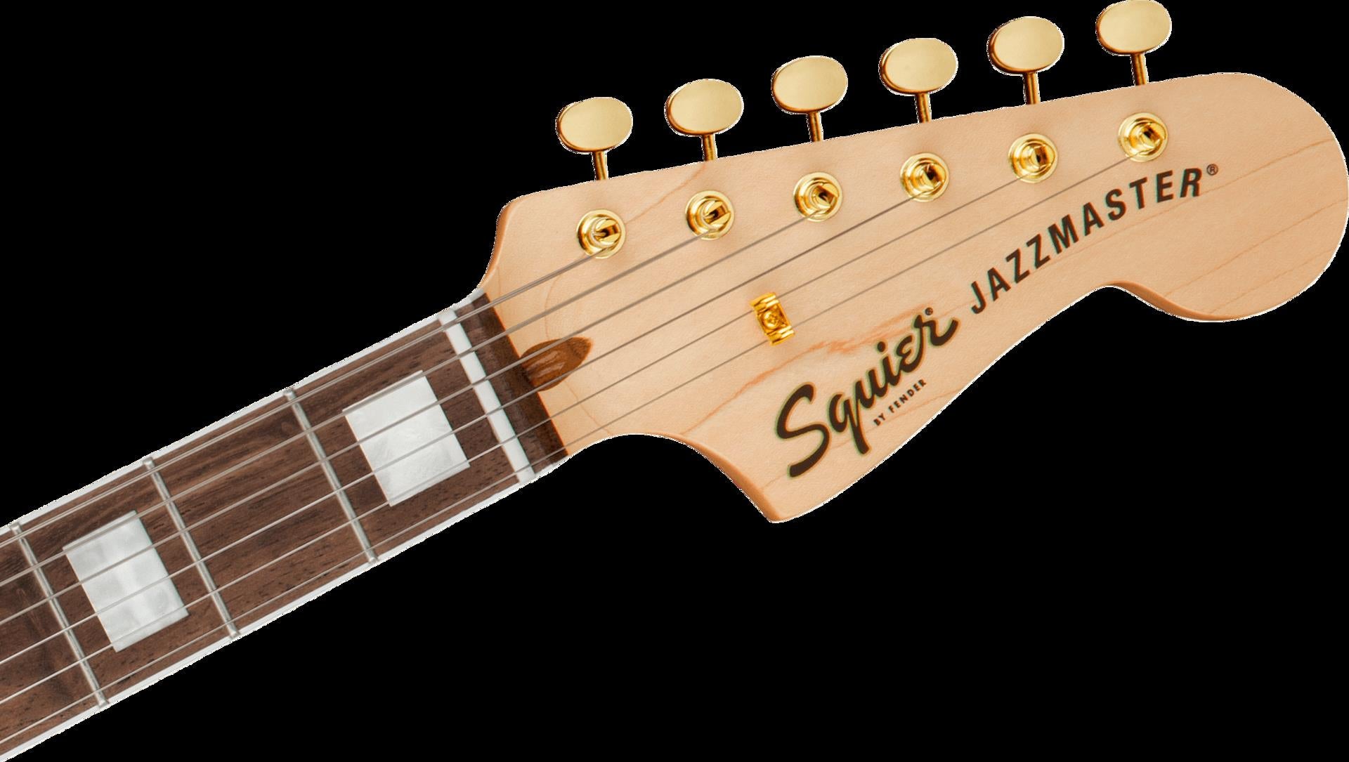 Squier 40th Anniversary Jazzmaster Gold Edition Electric Guitar - Lake Placid Blue