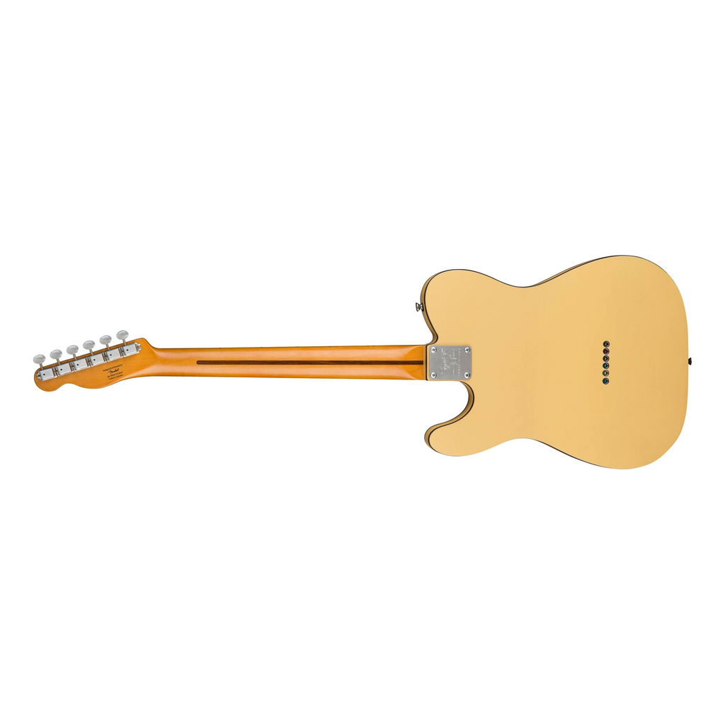 Squier 40th Anniversary Telecaster Vintage Edition Electric Guitar Maple Neck Satin Vintage Blonde