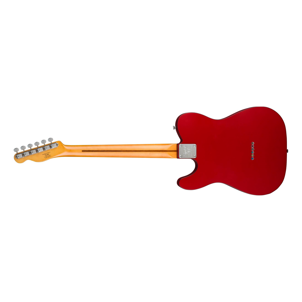 Squier 40th Anniversary Telecaster Vintage Electric Guitar Maple Fingerboard Satin Dakota Red
