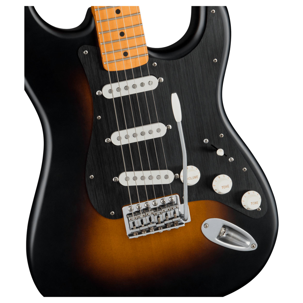 Squier 40th Anniversary Stratocaster Vintage Edition Electric Guitar Maple Neck Satin Wide 2-Colour Sunburst
