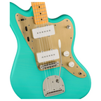 Squier 40th Anniversary Jazzmaster Vintage Edition Electric Guitar Maple Fingerboard Satin Seafoam Green