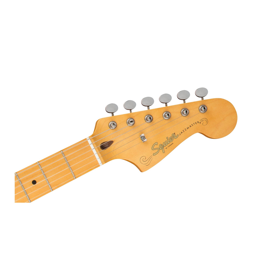 Squier 40th Anniversary Jazzmaster Vintage Edition Electric Guitar Maple Fingerboard Satin Seafoam Green