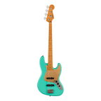 Squier 40th Anniversary Jazz Bass Guitar Vintage Edition Maple Fingerboard Satin Seafoam Green