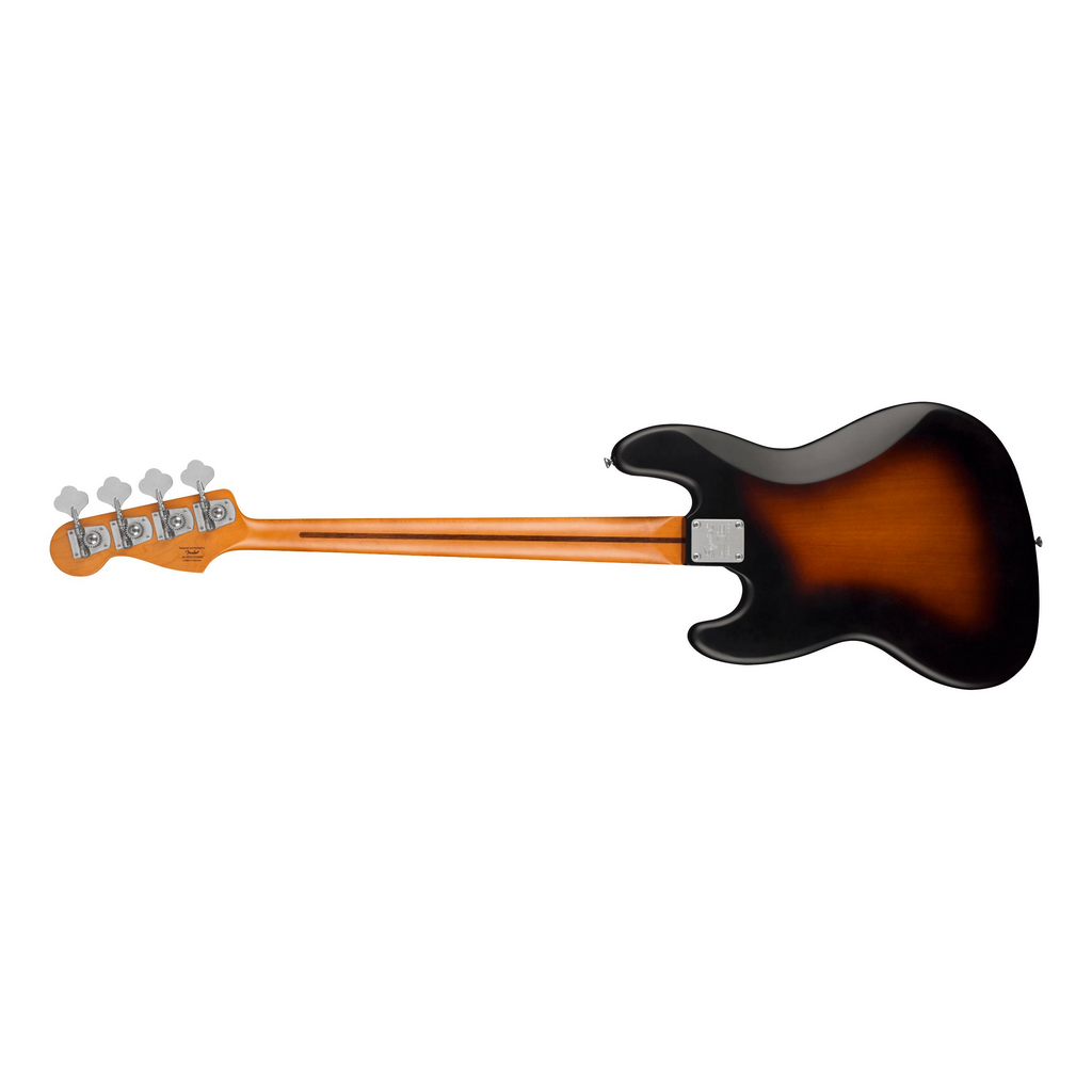 Squier 40th Anniversary Jazz Bass Guitar Vintage Edition Maple Neck Satin Wide 2-Colour Sunburst