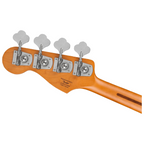 Squier 40th Anniversary Jazz Bass Guitar Vintage Edition Maple Neck Satin Wide 2-Colour Sunburst