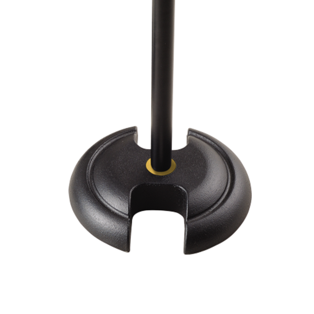 Hercules MS201BPLUS Straight EZ Grip H Base Microphone Stand (MC4)