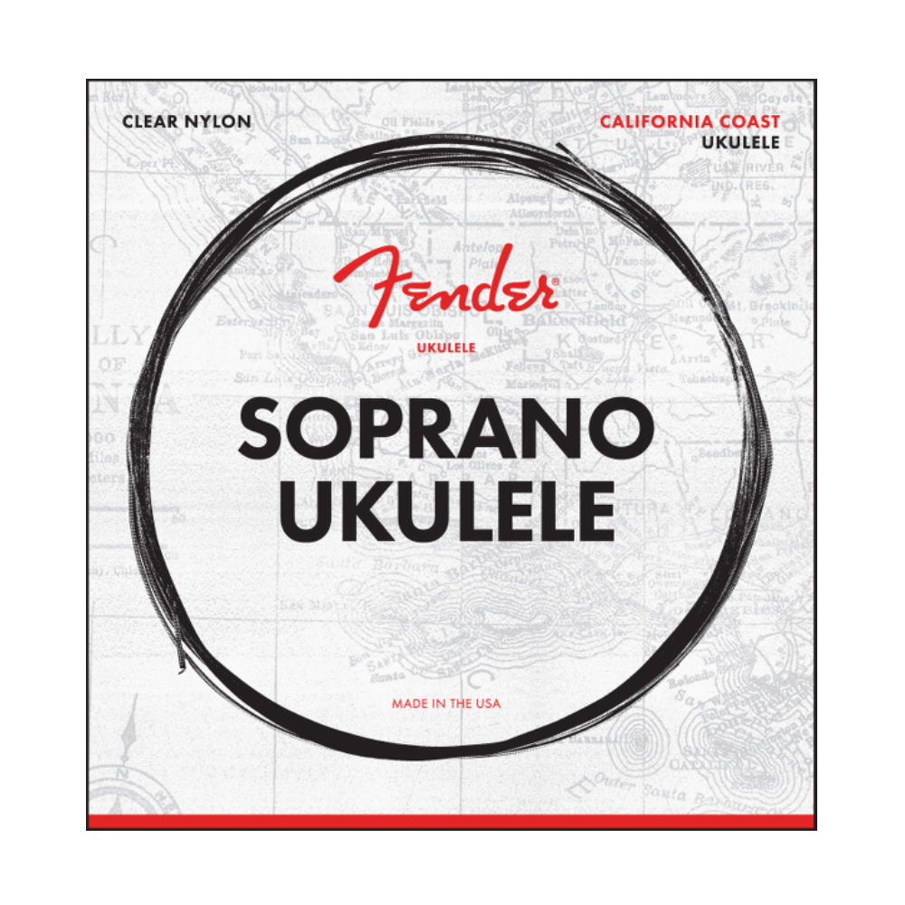 Fender Soprano Ukulele Strings Set of Four