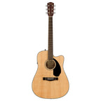Fender CD 60SCE Dreadnought Walnut FB Natural