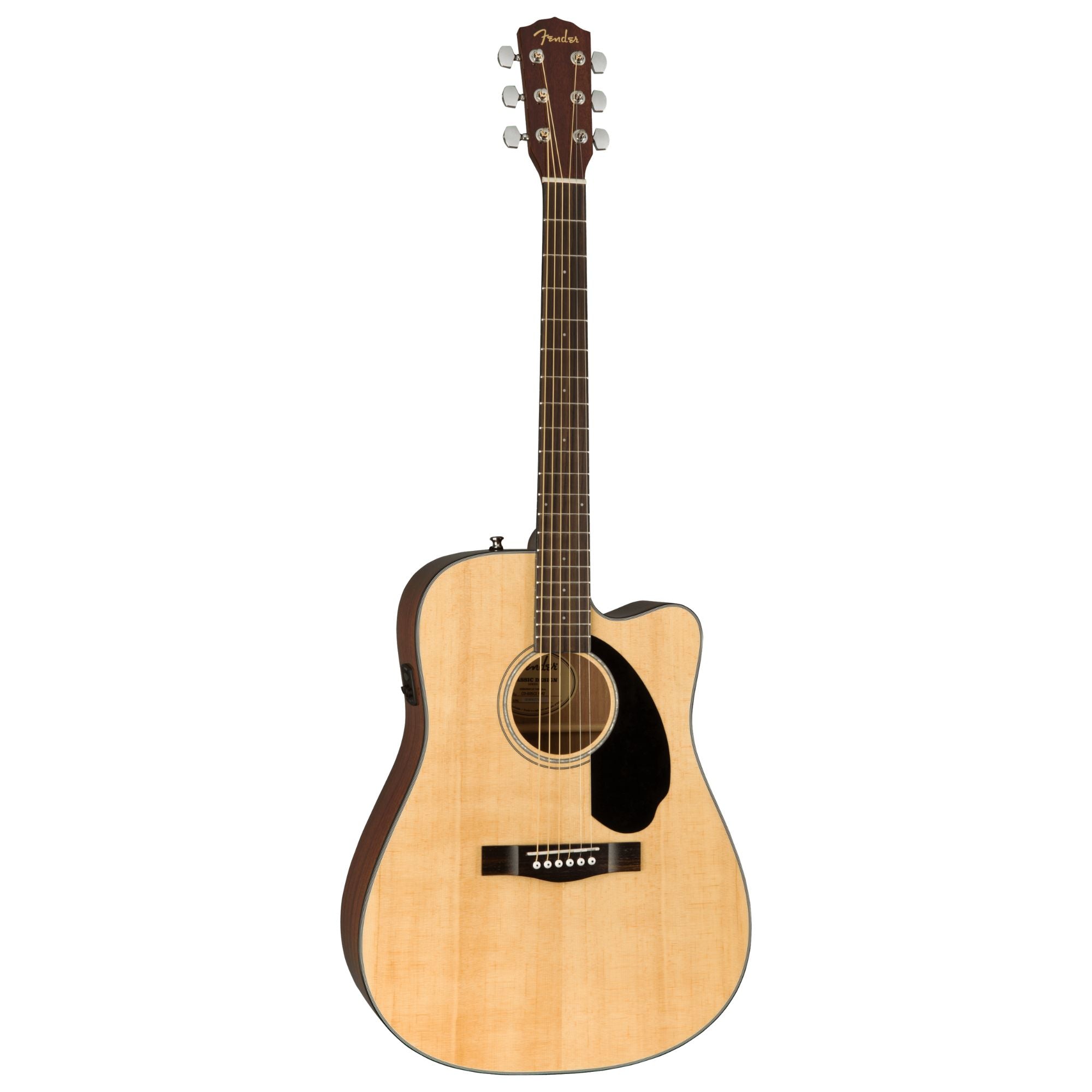 Fender CD 60SCE Dreadnought Walnut FB Natural