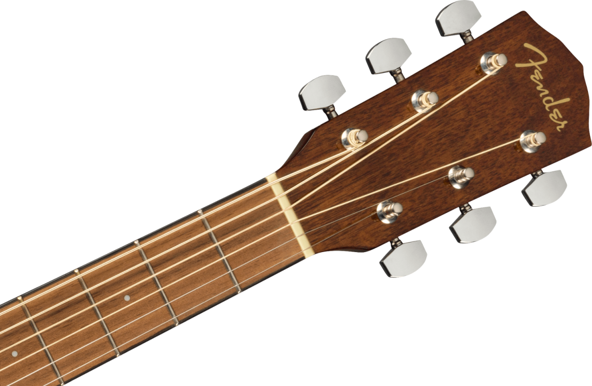 Fender CP-60S Parlor Acoustic Guitar with Walnut Fingerboard in Natural