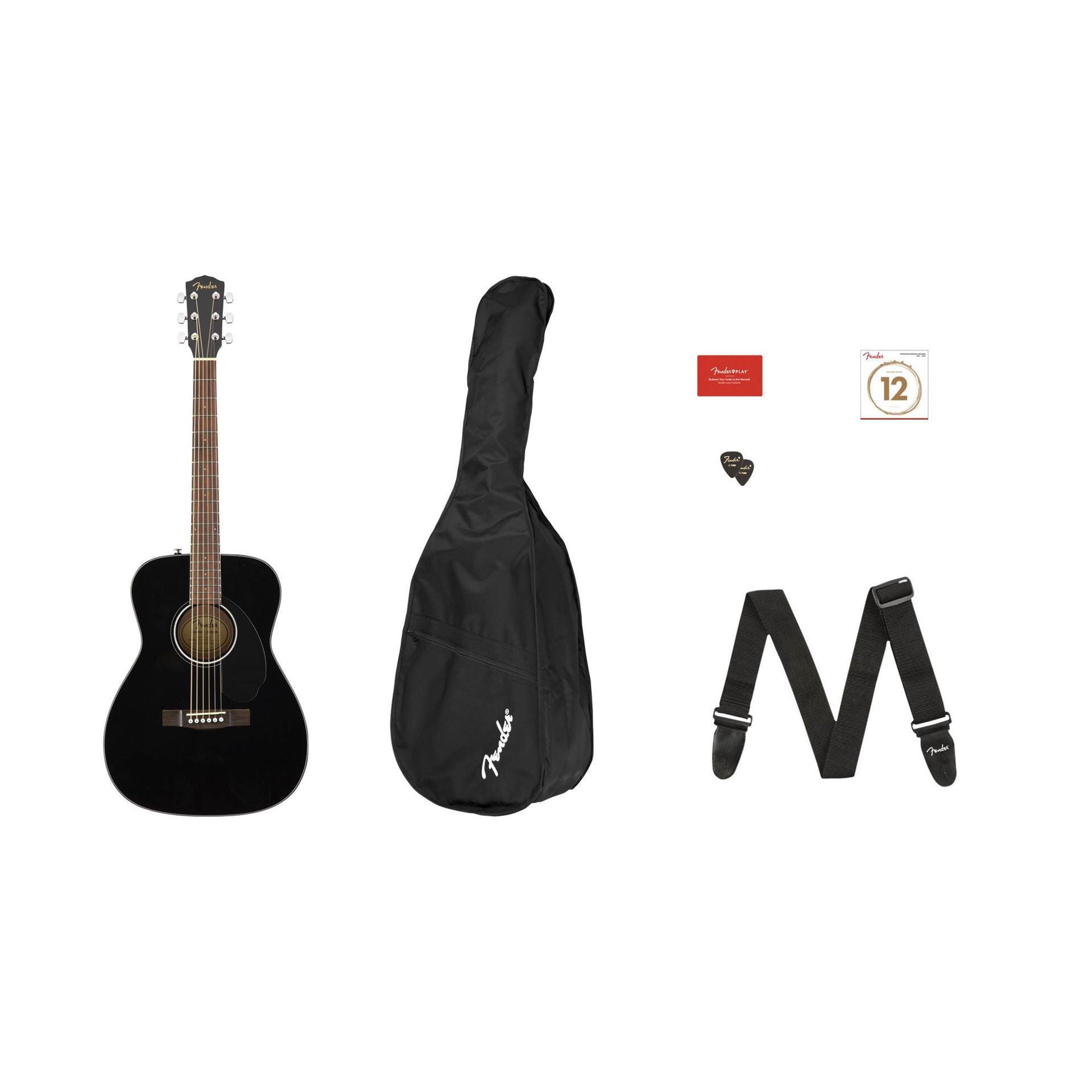 Fender CC-60S Concert Pack - Black