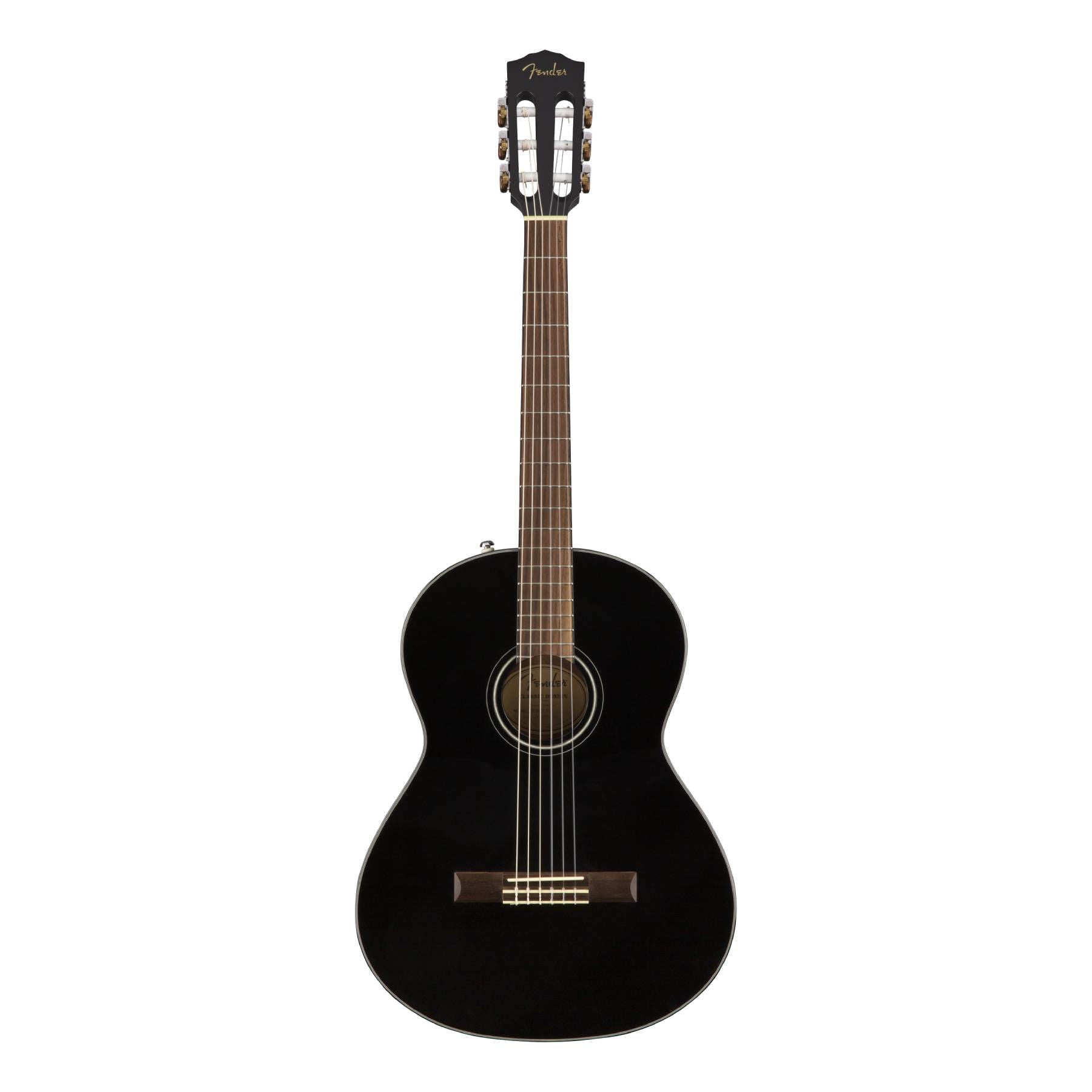 Fender CN 60S Nylon Walnut Fretboard - Black