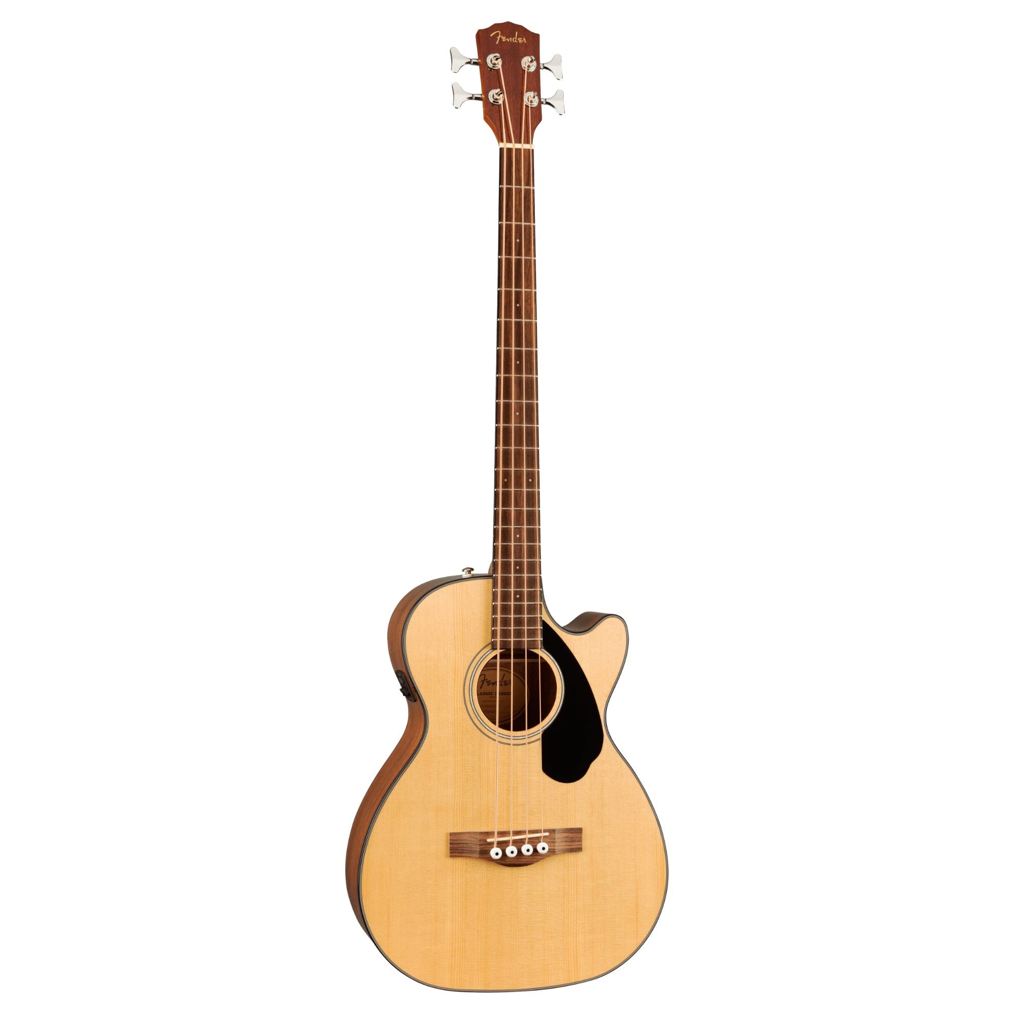 Fender CB 60SCE Bass w/Laurel Fretboard - Natural