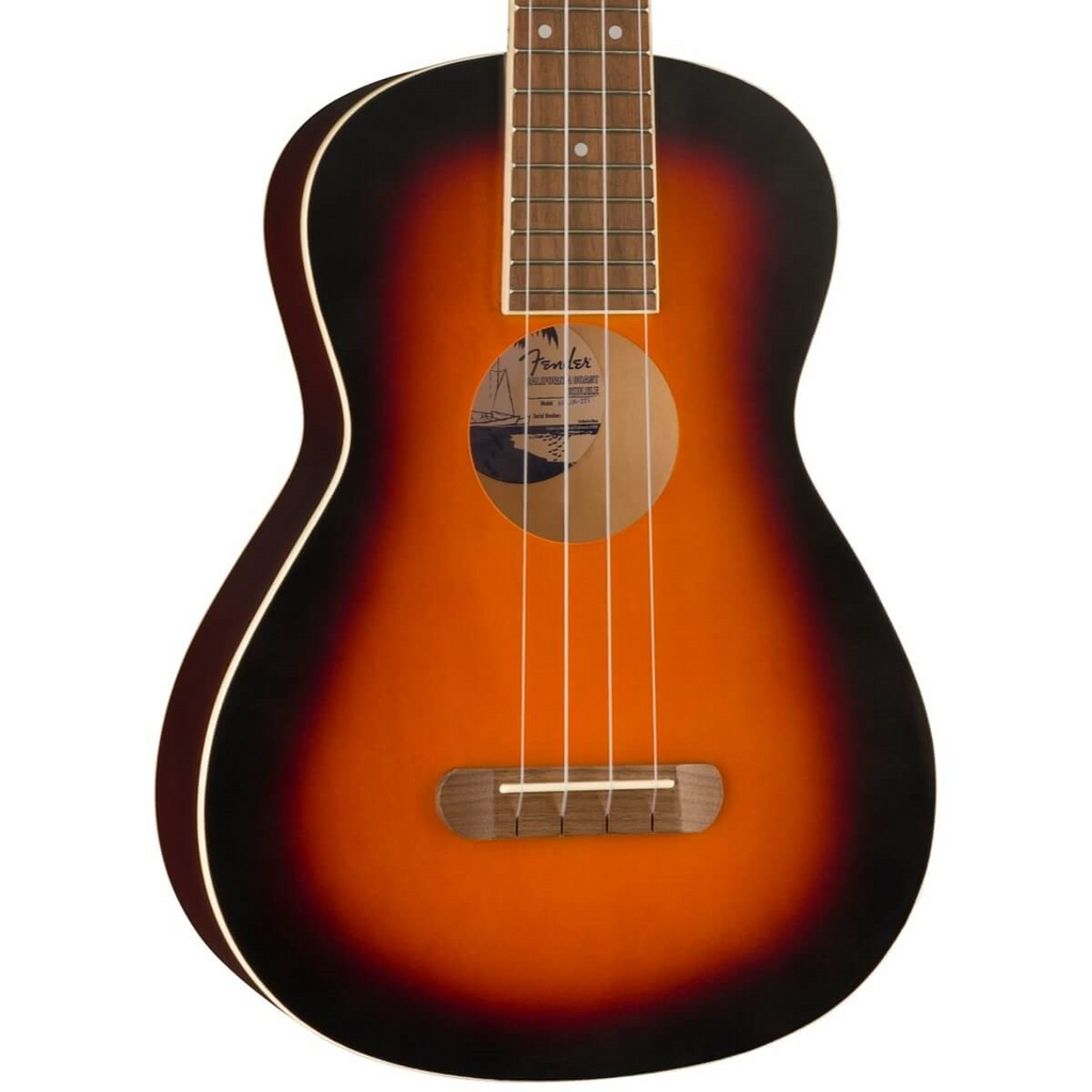 Fender Avalon Tenor Ukulele with Walnut Fretboard - 2 Colour Sunburst
